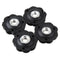 4Pcs Plum Star Through Hole  Heat Bed Hand Screw Levelilng Nut for 3D Printer Hotbed