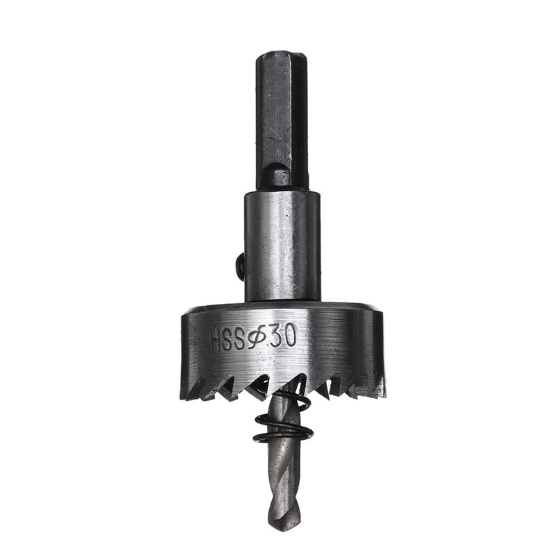 5pcs HSS 6542 Hole Sawtooth HSS Hole Saw Cutter Drill Bit Set 16/18.5/20/25/30mm with Plastic Box