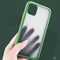 CAFELE Shockproof Anti-fingerprint Ultra-thin Frosted Soft Silicon Edge+Hard PC Translucent Protective Case for iPhone 11 Pro 5.8 inch