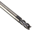 7pcs 1-8mm 4 Flutes Tungsten Carbide End Mill Set Straight Shank End Mill Cutter CNC Tool