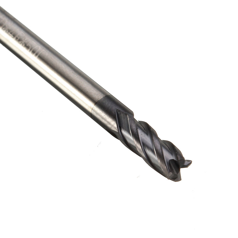 7pcs 1-8mm 4 Flutes Tungsten Carbide End Mill Set Straight Shank End Mill Cutter CNC Tool