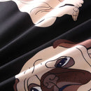 3 PCS Bedding Sets Animal Lovely Dog Printing Quilt Cover Pillowcase For Full Size