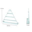 Wall-Mounted Triple-cornered Earrings Jewelry Display Stand Earrings BraceleU7A7