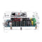 XH-A103 High Power Digital Bluetooth Amplifier Board TDA7498 HiFi Stereo 2x100W AMP Audio