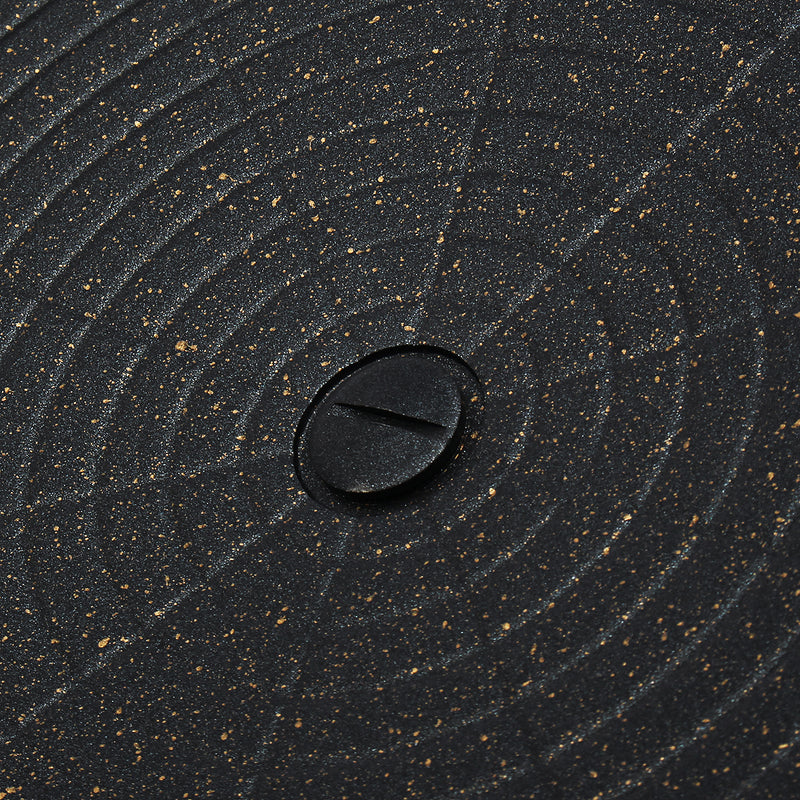 12 Inch Korean Barbecue Nonstick Plate Grill Pan Maifan Stone Round Cooker BBQ Tray