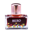 HERO 40ml Colored Painting Ink Bottled Smooth Writing Fountain Pen Ink Non-carbon Waterproof Ink Refill Students Stationery Office School Supplies