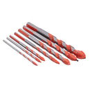 7 Pieces/Set Of Handle Drill Multi-Function Drill Bit Marble Perforator Til