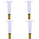 4Pcs/Set 4Inch Tapered Acrylic Sofa Legs Plexiglass Table Legs Acrylic Cabi