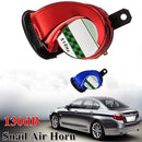 Universal DC130Db Snail Air Motorcycle Horn Siren Loud for Car Truck Motorb E6K5