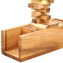 Children Toys Wooden Stacked Layers Building Block Gift Tower Block Stack G J5Z4