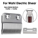 Replace Cutter Head Metal Bottom Clipper Blade for Wahl Electric Shaver-Sil L9T4