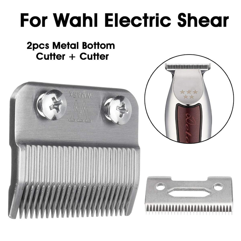 Replace Cutter Head Metal Bottom Clipper Blade for Wahl Electric Shaver-Sil L9T4
