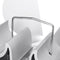 4 Blade Heat Powered Wood Stove Fan White For Wood Burner Fireplace Eco Fan