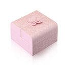 Creative Bow Jewelry Storage Box Birthday Gift Ring Earrings Necklace Container Case