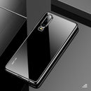 For Huawei P30 Pro CAFELE Plating Shockproof Transparent Ultra Thin Soft TPU Protective Case