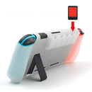 Protective Case+Protective Film+4 Rocker Caps for Nintend Switch Lite D8J5