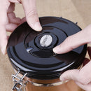 Airtight Coffee Container Storage Canister Set for Coffee Beans Ground 1.5L S5L8