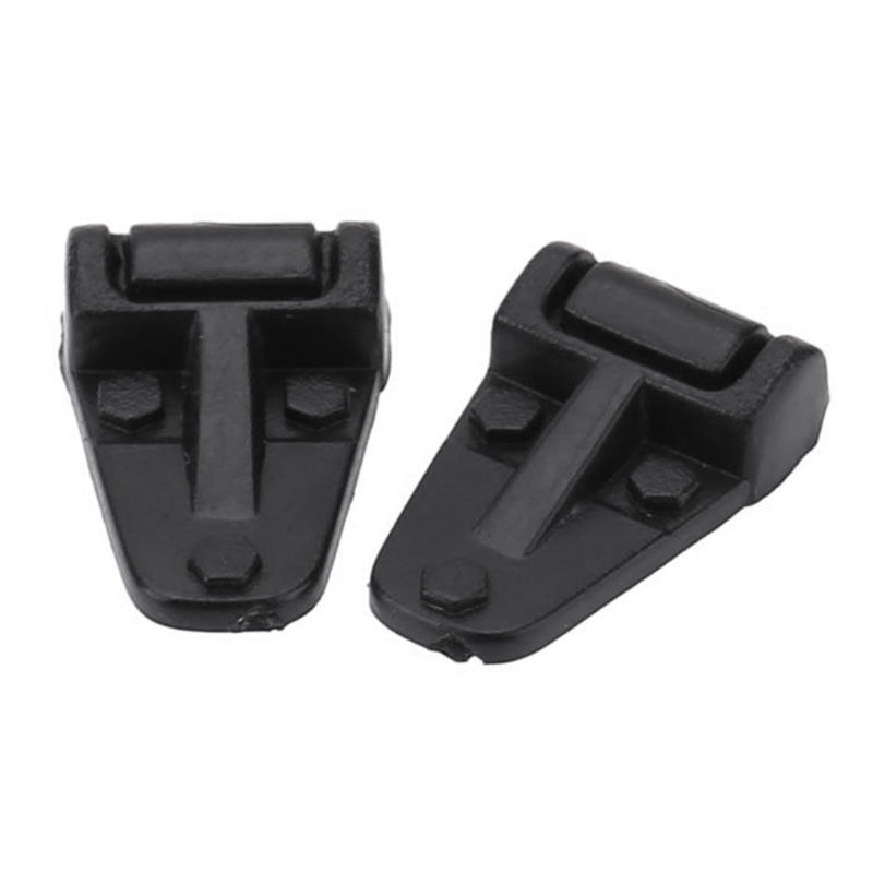 1 Set for TRX-4 Black Plastic Intake Grille Cover & Engine Cover Hinge for  M8D6