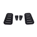 1 Set for TRX-4 Black Plastic Intake Grille Cover & Engine Cover Hinge for  M8D6