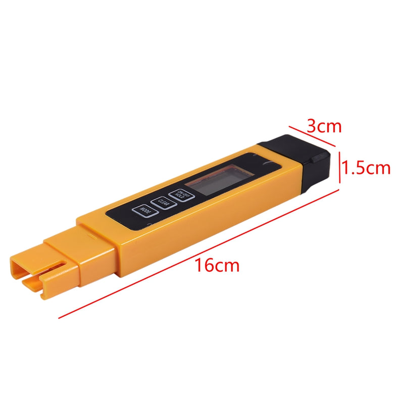 3 in 1 TDS Water Test Meter, 0-9999 Ppm, Hydroponics EC Meter, Digital Wate
