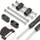 Watch Band Connecting Adapters Parts For Suunto Core All Black Watch Band Strap