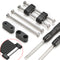 Watch Band Connecting Adapters Parts For Suunto Core All Black Watch Band Strap