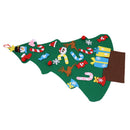 3Ft DIY Felt Christmas Tree Set + 26Pcs Detachable Ornaments, Wall Hanging