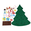 3Ft DIY Felt Christmas Tree Set + 26Pcs Detachable Ornaments, Wall Hanging