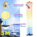 ZANLURE 13/12/10/8FT Hand Cast Fishing Net Spin Network Bait Twine Fish Net