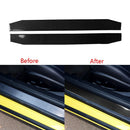 New Carbon Fiber Door Sill Scuff Pedal Protect Cover Trim Fit for Chevrolet