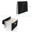 File Folder Organizer, Heavy Duty Expanding File Wallet for Home School Off M4A4