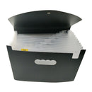 File Folder Organizer, Heavy Duty Expanding File Wallet for Home School Off M4A4