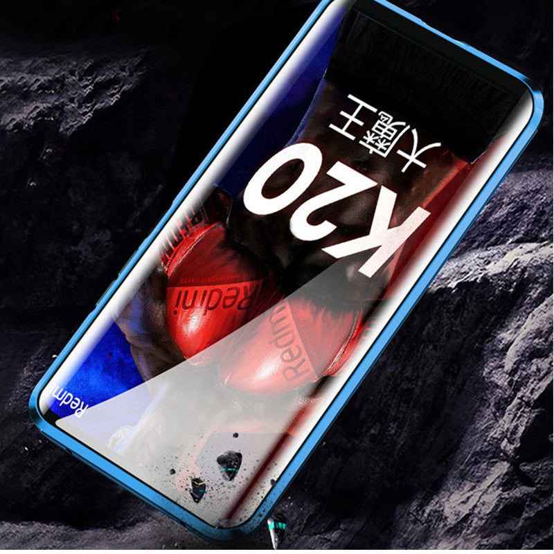 Bakeey Xiaomi Mi 9T / Mi9T Pro / Xiaomi Redmi K20 / Redmi K20 PRO 360 Curved Screen Front+Back Double-sided Full Body 9H Tempered Glass Metal Magnetic Adsorption Flip Protective Case