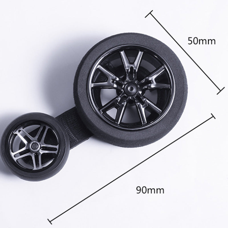 One-Hand Steering Wheel Controller for 1/10 Rc Crawler Car Trx4 Ford Bronco O8V3