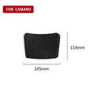 New Carbon Fiber Rear Storage Box Cover Trim Fit for Chevrolet Camaro 2017-