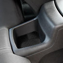 New Carbon Fiber Rear Storage Box Cover Trim Fit for Chevrolet Camaro 2017-