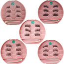6pcs Reusable Box 3D Magnetic False Eyelashes Natural Thick Eye Lashes Extension Eyes Makeup