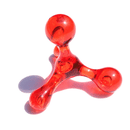 Four Ball Massager Manual Balance Four Ball Massager Waist Back Mini Massage Stick Manual Massager