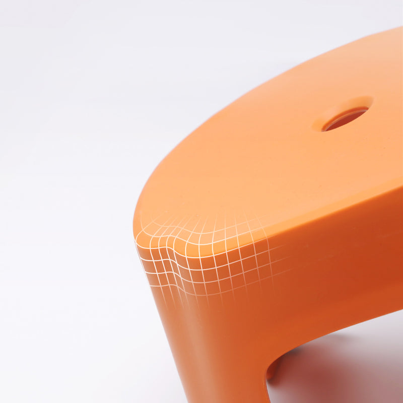 QUANGE Colorful Childrens Square Stool Shower Chair Scientific Height Ergonomic Design from xiaomi youpin