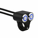 7/8 Inch 22Mm Motorcycle Handlebar Switch Headlight Hazard Fog Light ON/OFF