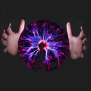 Plasma Globe Light,Contact Sensitive Lights USB Globe Sphere Ball Scientifi