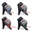 1 Pair Cycling Gloves Full Finger Shockproof Bike Touchscreen Unisex Hiking