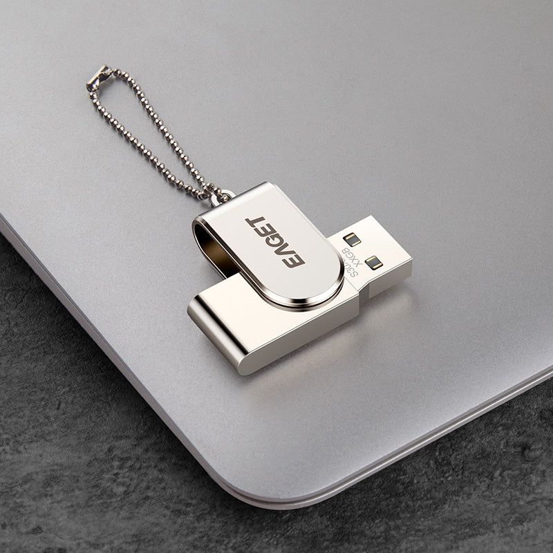 Eaget USB3.0 Flash Drive 32G 64G Metal USB Disk Memory Stick Portable Mobile Flash Drive