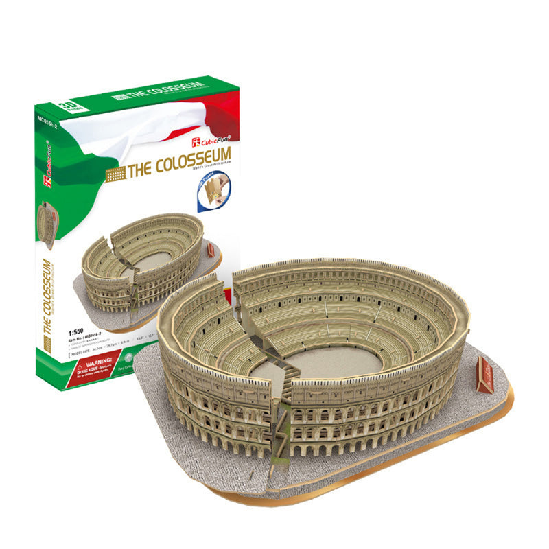 3D Puzzles Models Taj Mahal Colosseum Architecture Model Kits Adult Kids Educational Toys Gift