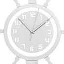 3D Anchor Helmsman Sailor Pirate Ship Mediterranean Style Wall Personality Clock