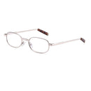 SHUAIDI Hand-carved Mini Portable Reading Glasses Metal Full Frame Resin Presbyopic Glasses 8806