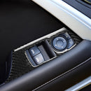 New Carbon Fiber Window Switch Button Panel Cover Trim Fit for Chevrolet Ca