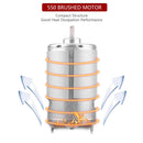 RC Car Motor, Universal 550 Brushed Motor for HIMOTO E10MTL E10MT E10BP 1/1 Z8M5