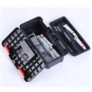 Double-layer Multi-function Paint Box Thickening Tool Box Painting Box 10 Inch