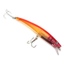 ZANLURE 14pcs/set Lot Mixed Wobbler Minnow Bass Fishing Lures Crankbaits Tackle Hooks
